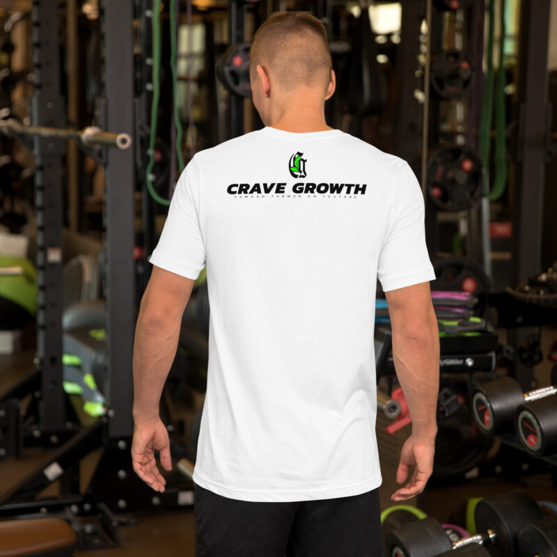 HAMO Beginnings by CraveGrowth White Unisex t-shirt - Image 2
