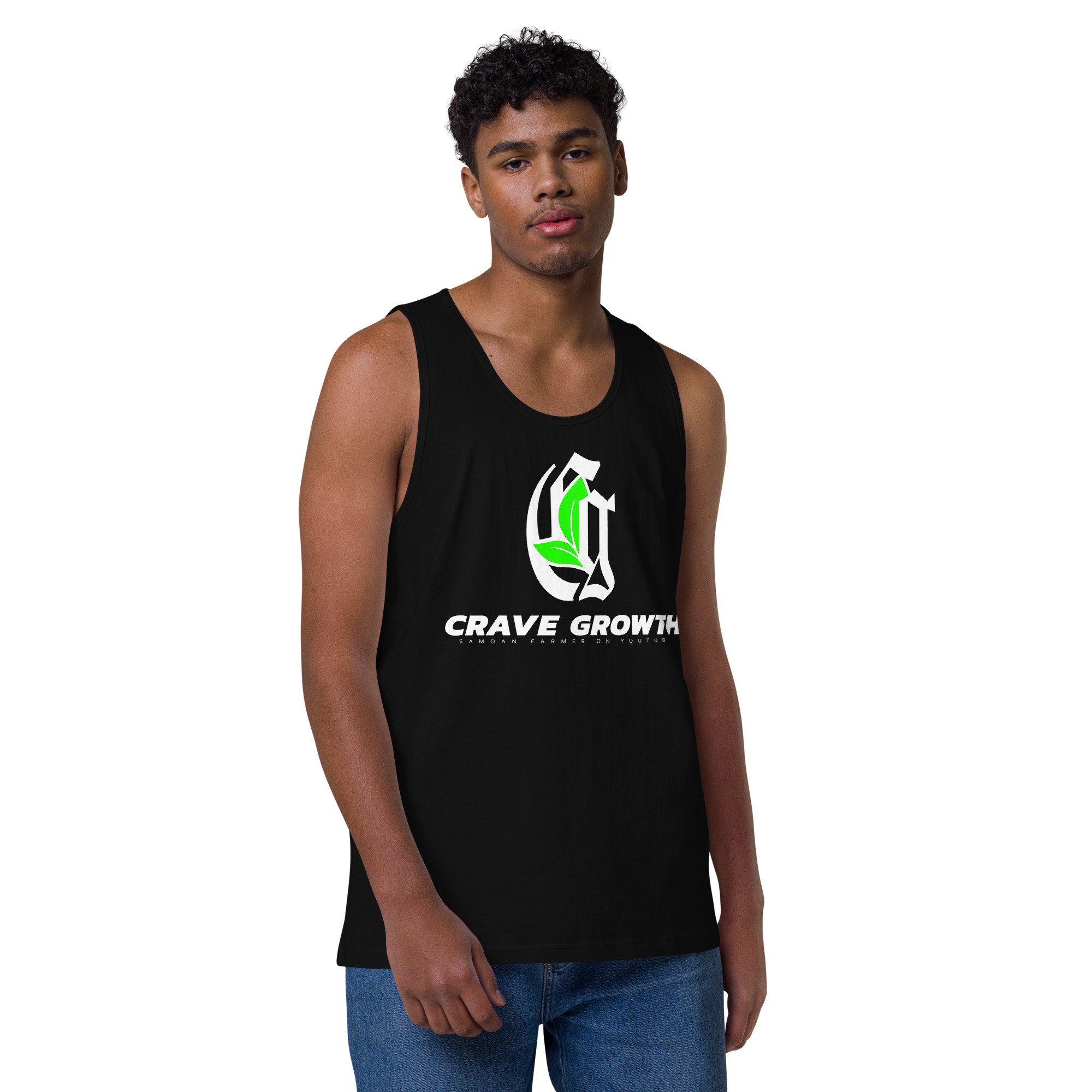 CraveGrowth Men’s premium tank top