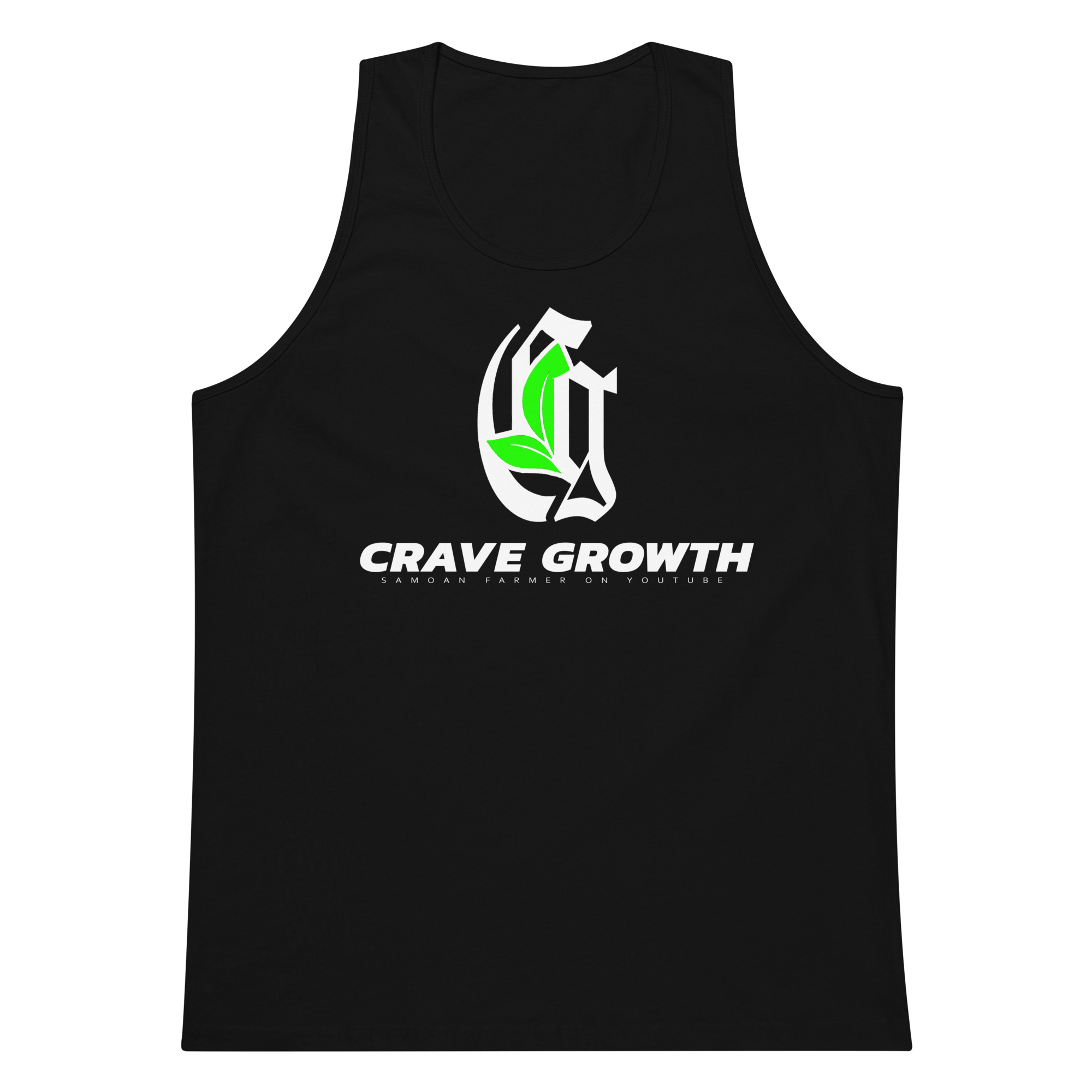 CraveGrowth Men’s premium tank top - Image 3